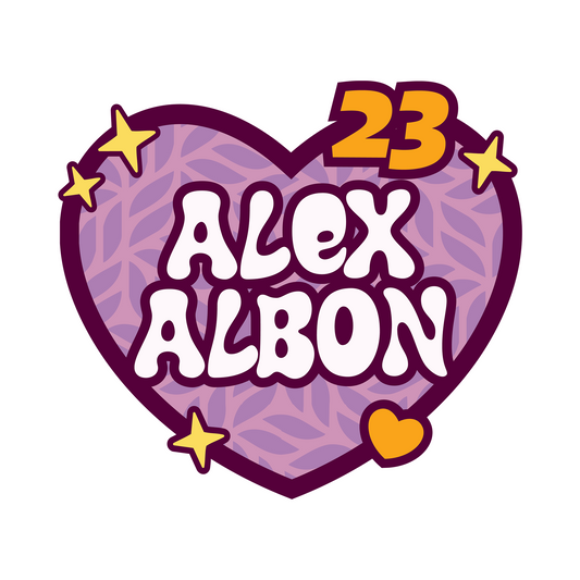 [PRE-ORDER] Alex Albon Vinyl Sticker
