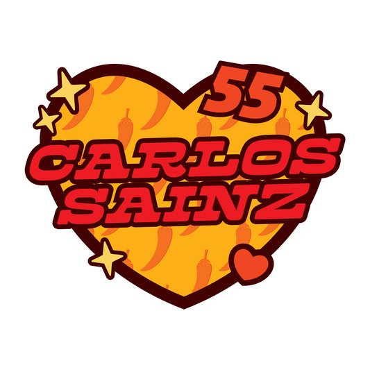 [PRE-ORDER] Carlos Sainz Vinyl Sticker