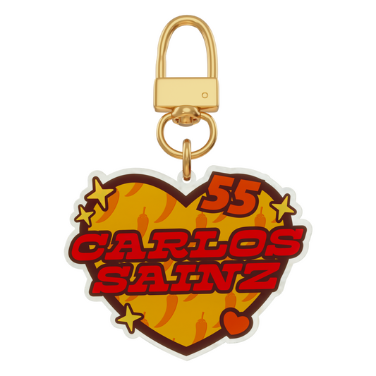 [PRE-ORDER] Carlos Sainz Acrylic Keychain