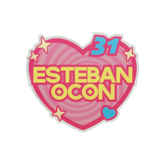 [PRE-ORDER] Esteban Ocon Acrylic Pin