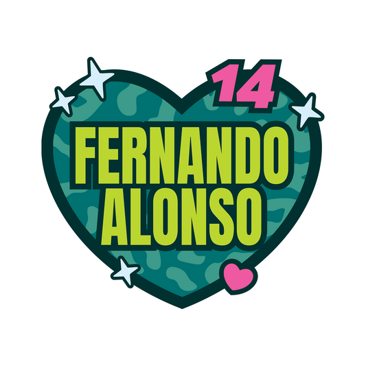 [PRE-ORDER] Fernando Alonso Vinyl Sticker