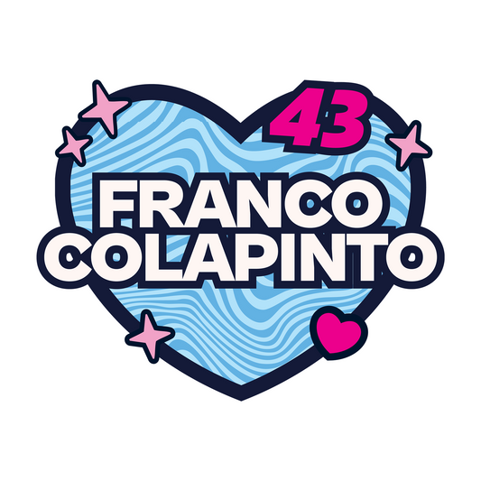 [PRE-ORDER] Franco Colapinto Vinyl Sticker