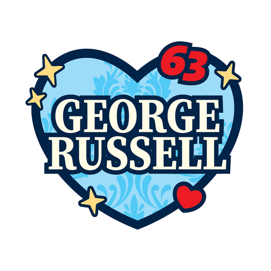[PRE-ORDER] George Russell Vinyl Sticker