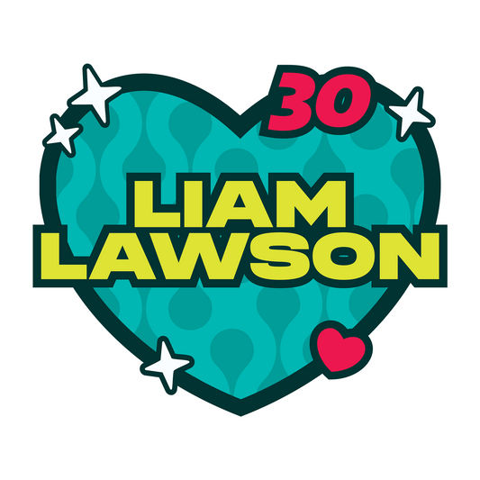 [PRE-ORDER] Liam Lawson Vinyl Sticker