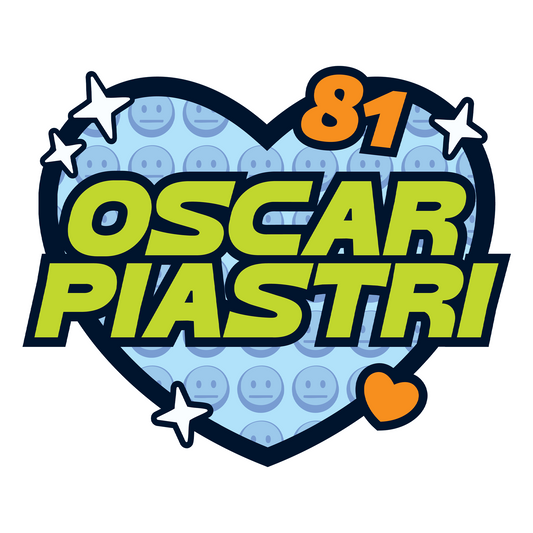 [PRE-ORDER] Oscar Piastri Vinyl Sticker