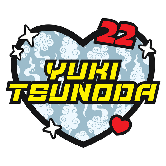 [PRE-ORDER] Yuki Tsunoda Vinyl Sticker