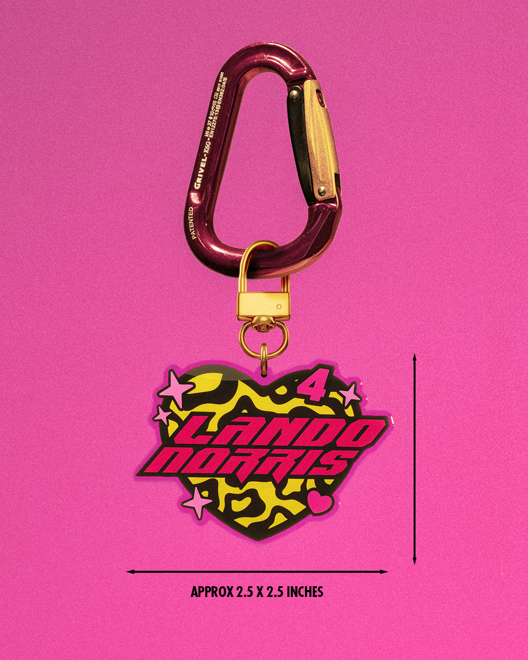 [PRE-ORDER] Isack Hadjar Acrylic Keychain
